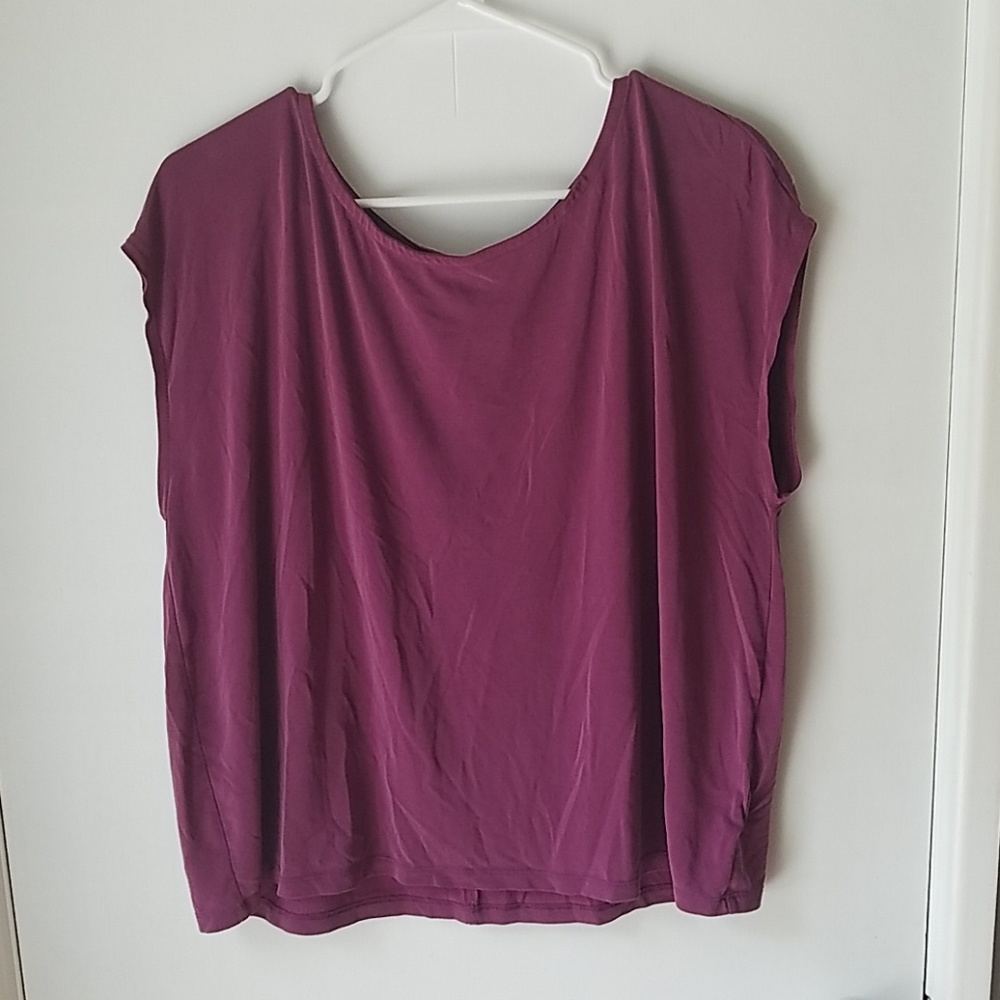 Fuscia shirt